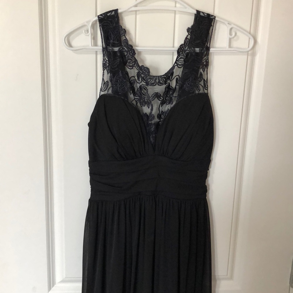Black formal dress